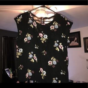 Abercrombie flower shirt